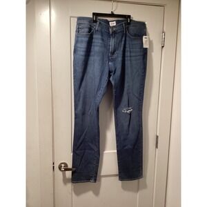 Hudson Ace Skinny Jeans Mens‎ 38 Pollux Blue Distressed Denim NEW